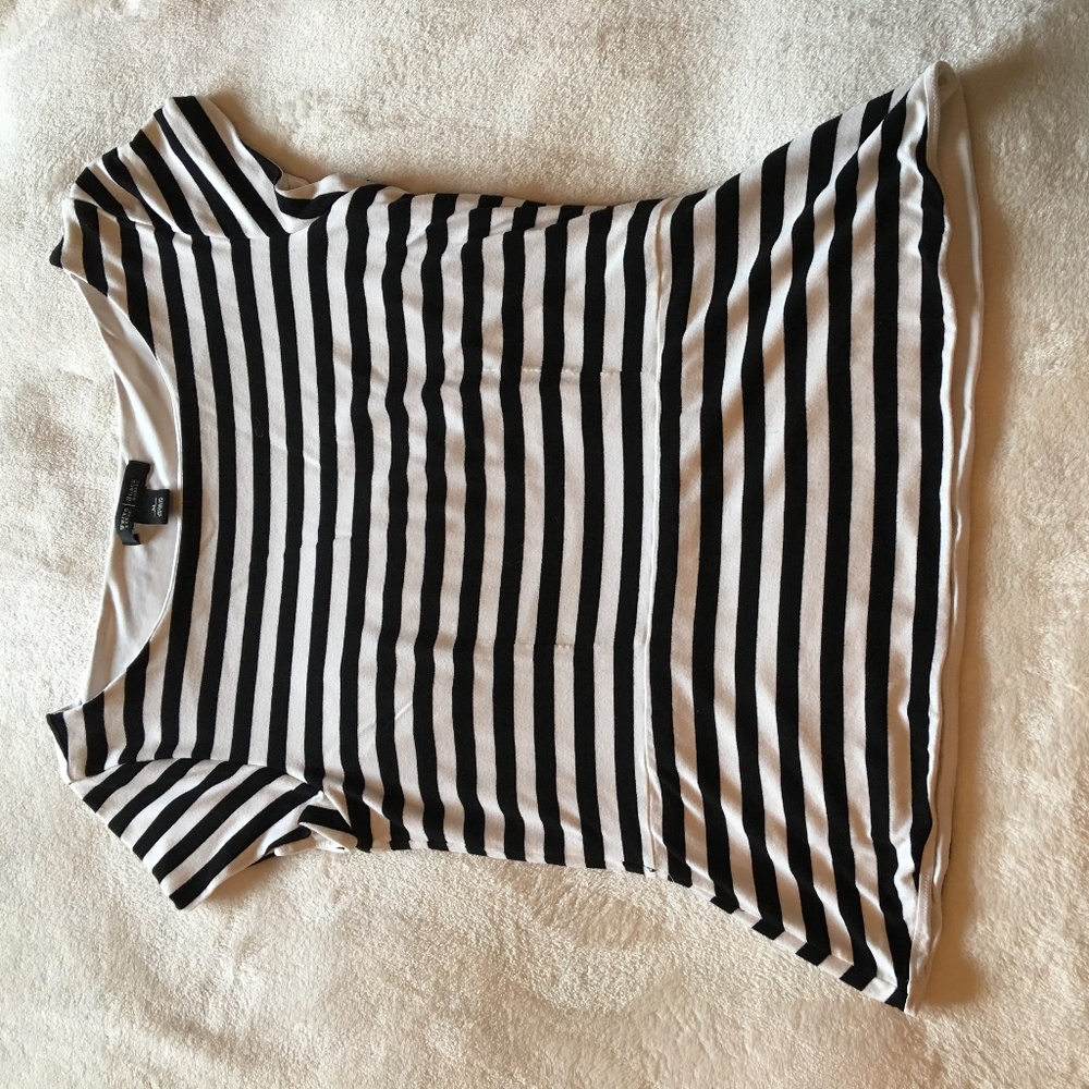 White House Black Market peplum top